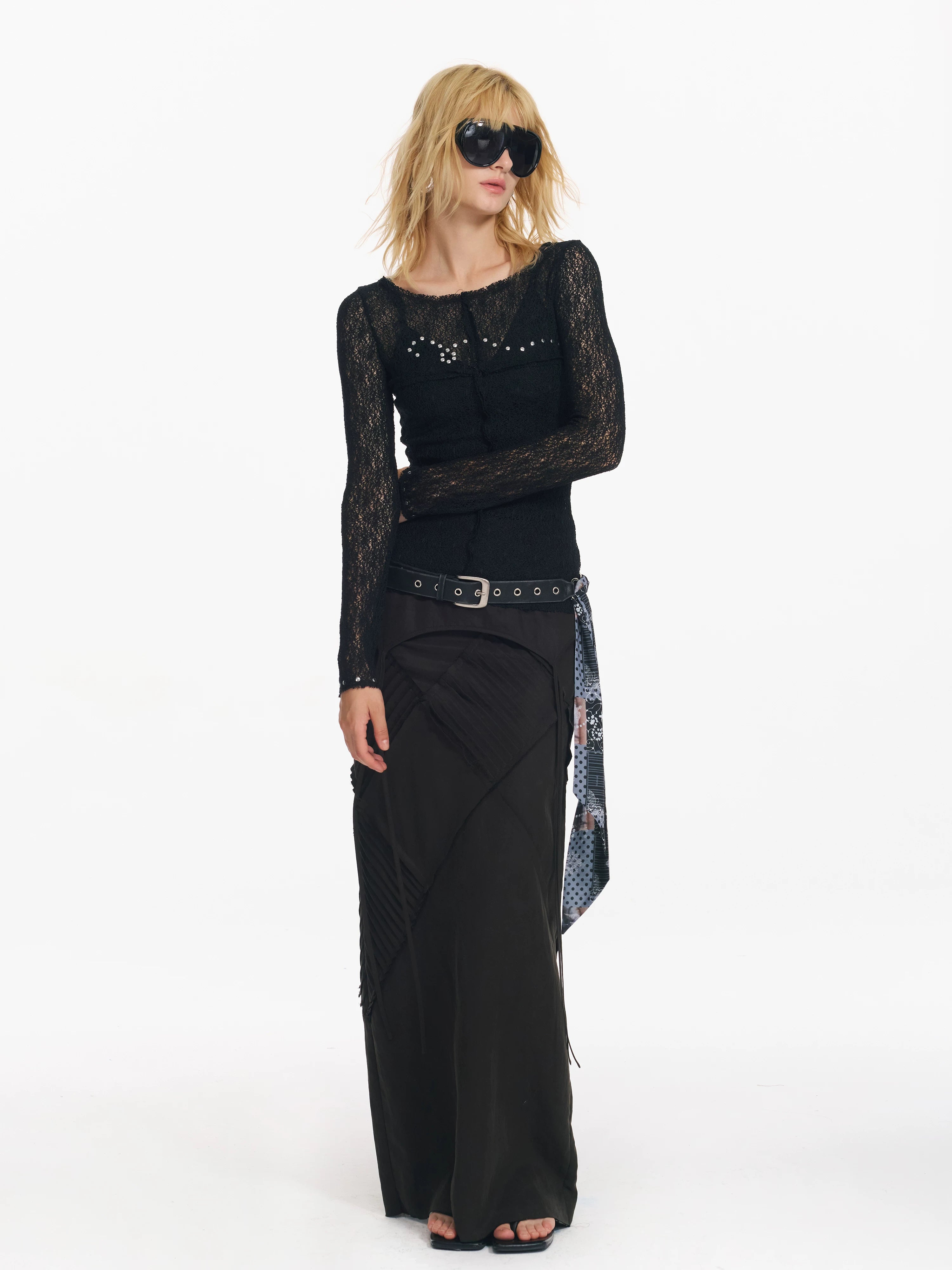 2th Desire Vintage Rhombus Strap-on Skirt