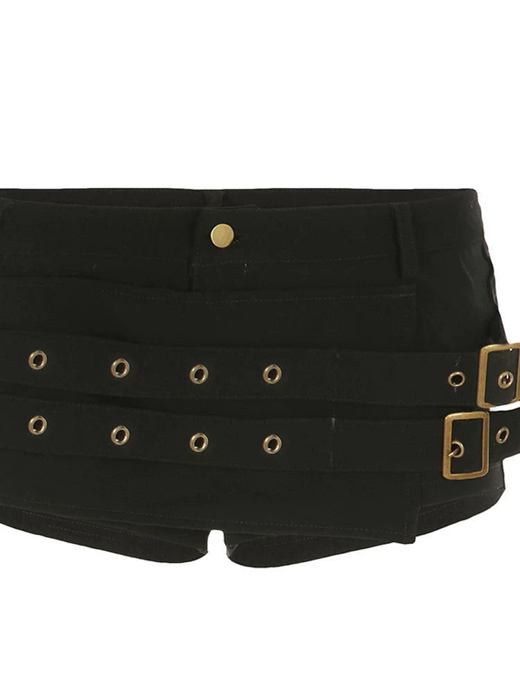 FUNOFF Retro Slim-fit Low-rise Shorts