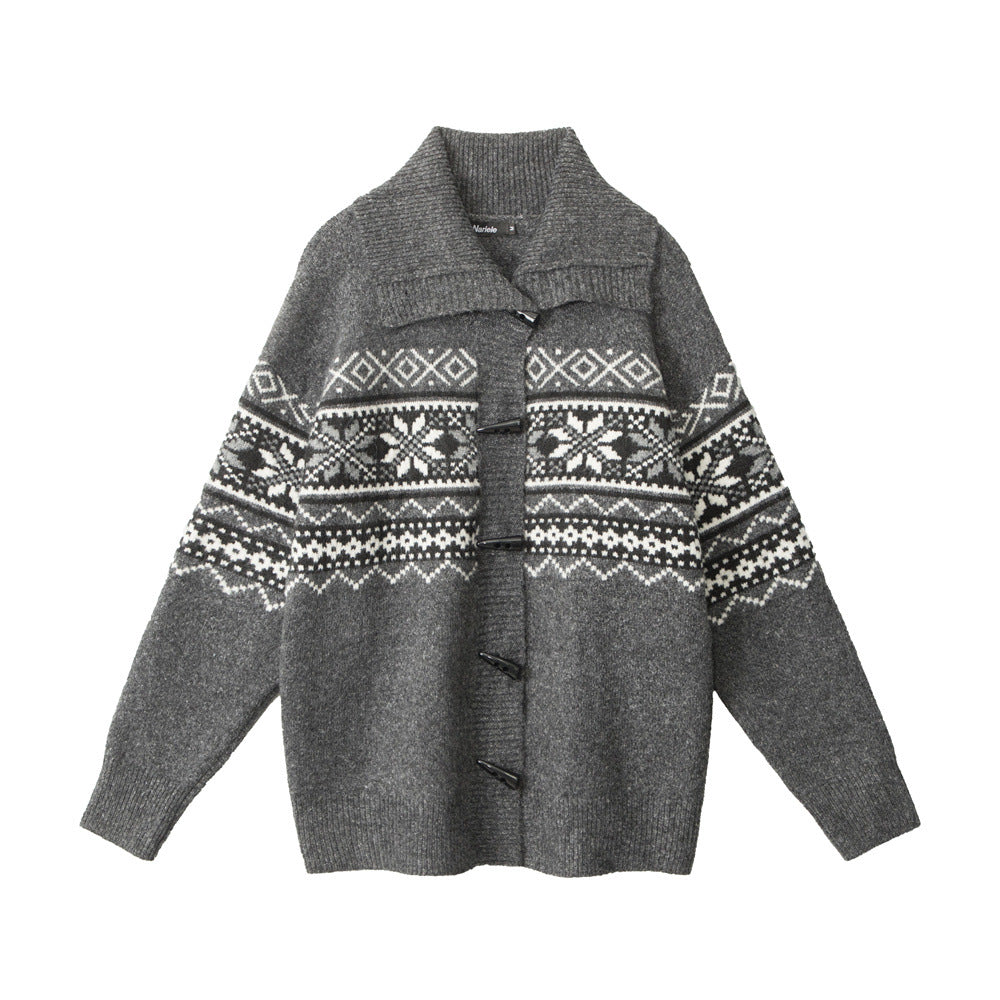 Nariele Loose Lazy Knitted Jacket