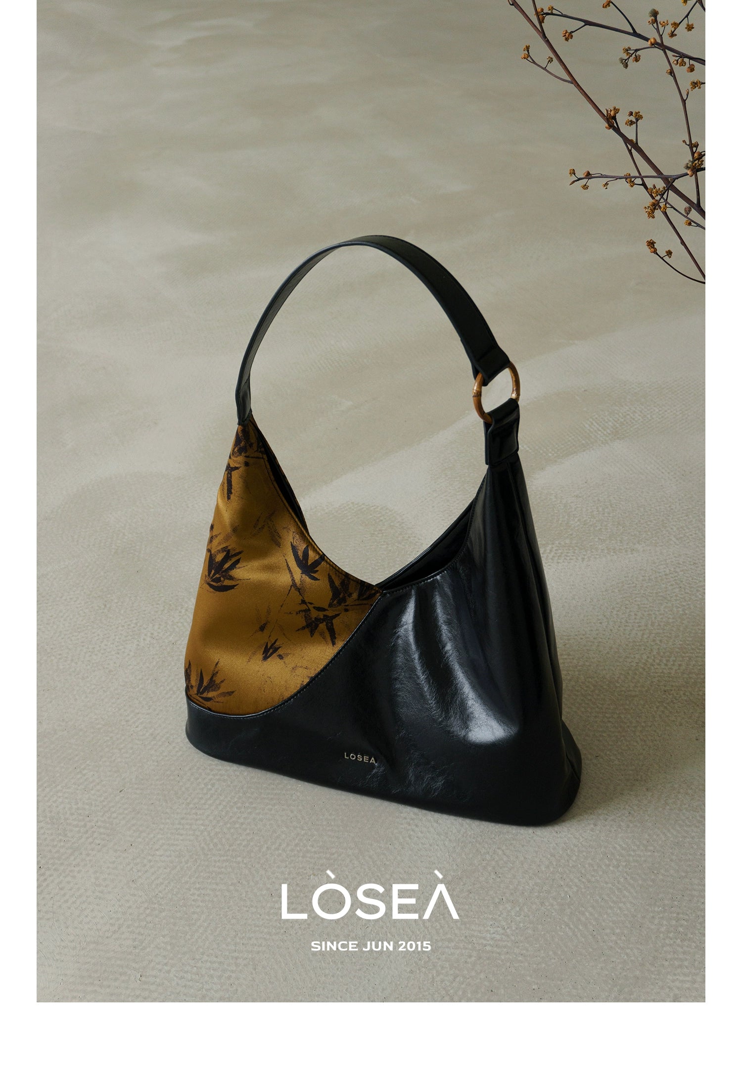 LOSEA Old Money Style New Chinese Style National Style Tote Bag