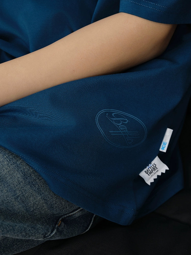 Battles Loose Casual Sunscreen Vintage Tee