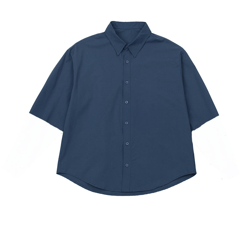 NOEARS Vintage Loose Casual Shirt