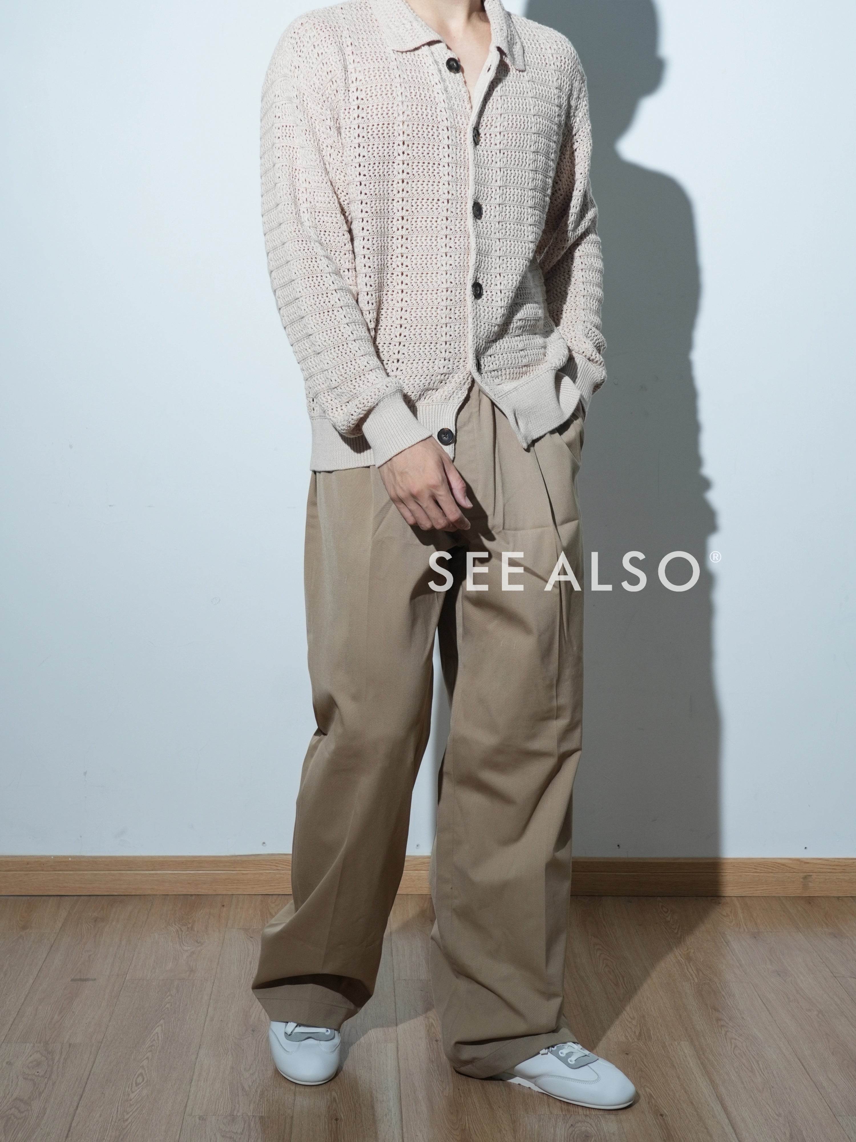 SEE ALSO Minimalist Knitted Cardigan Sweater