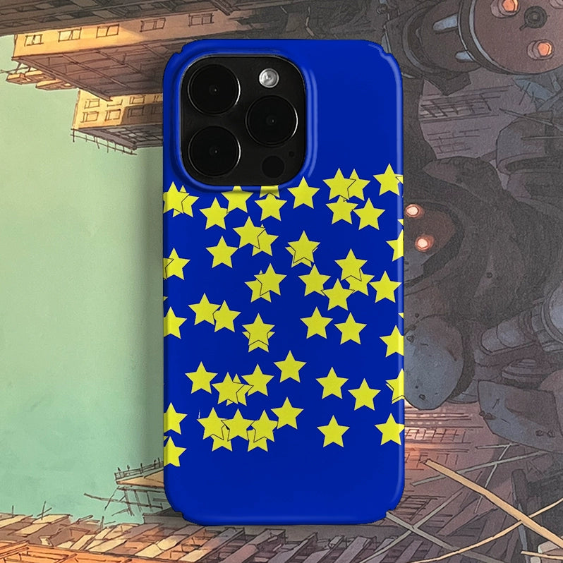 Yellow star PBCASE X OQ Iphone Case