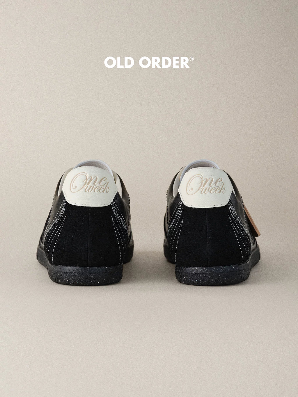 OLD ORDER Leather Retro Training Sneaker