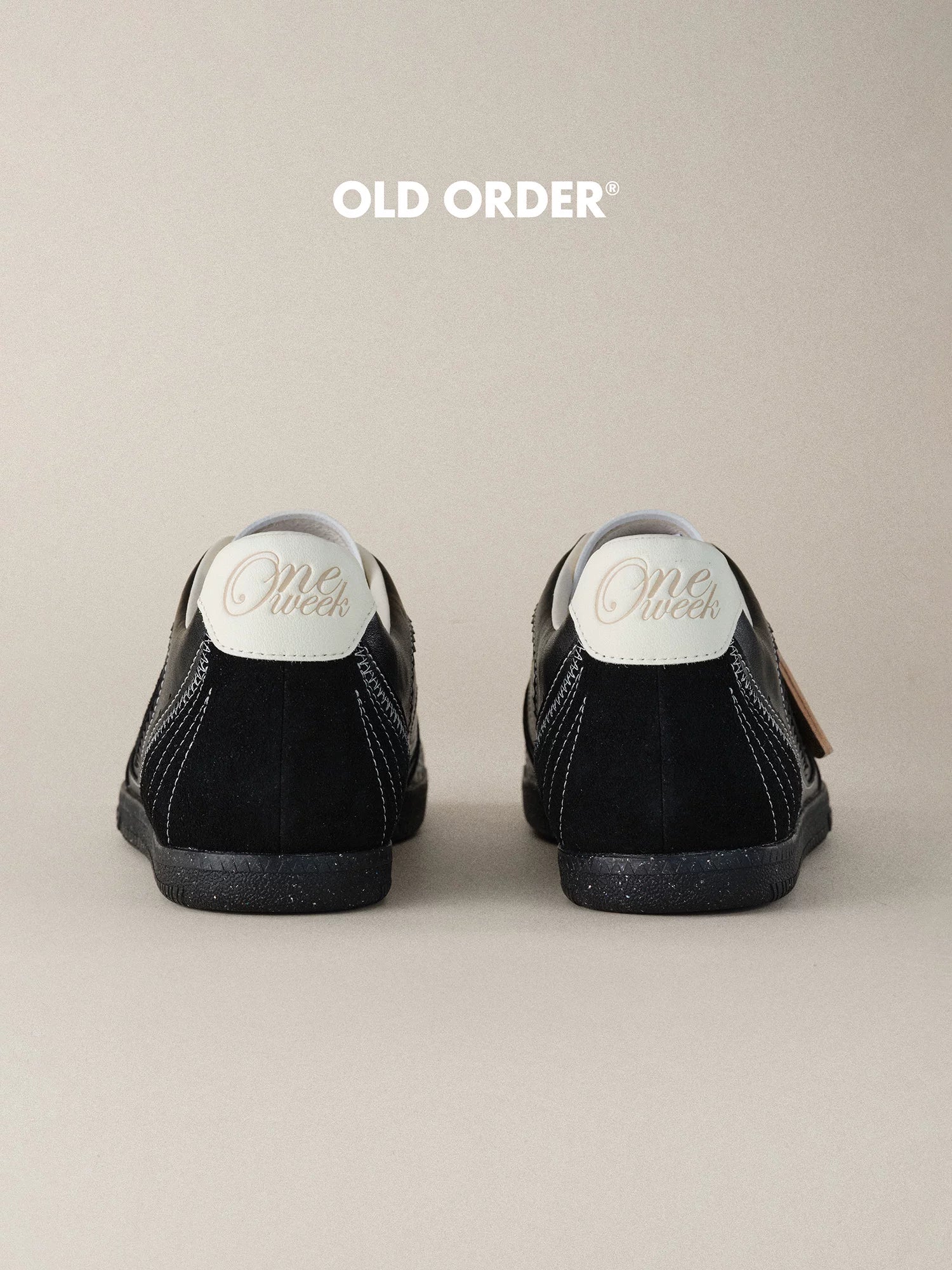 OLD ORDER Leather Retro Training Sneaker