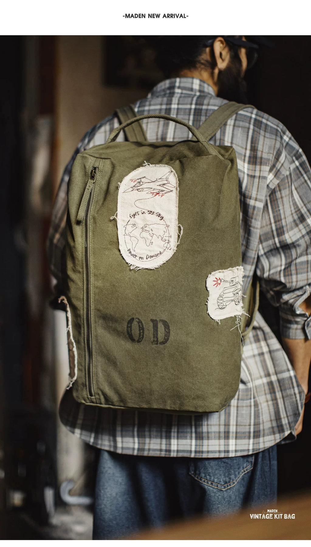 Madden Large Capacity Computer Backpack