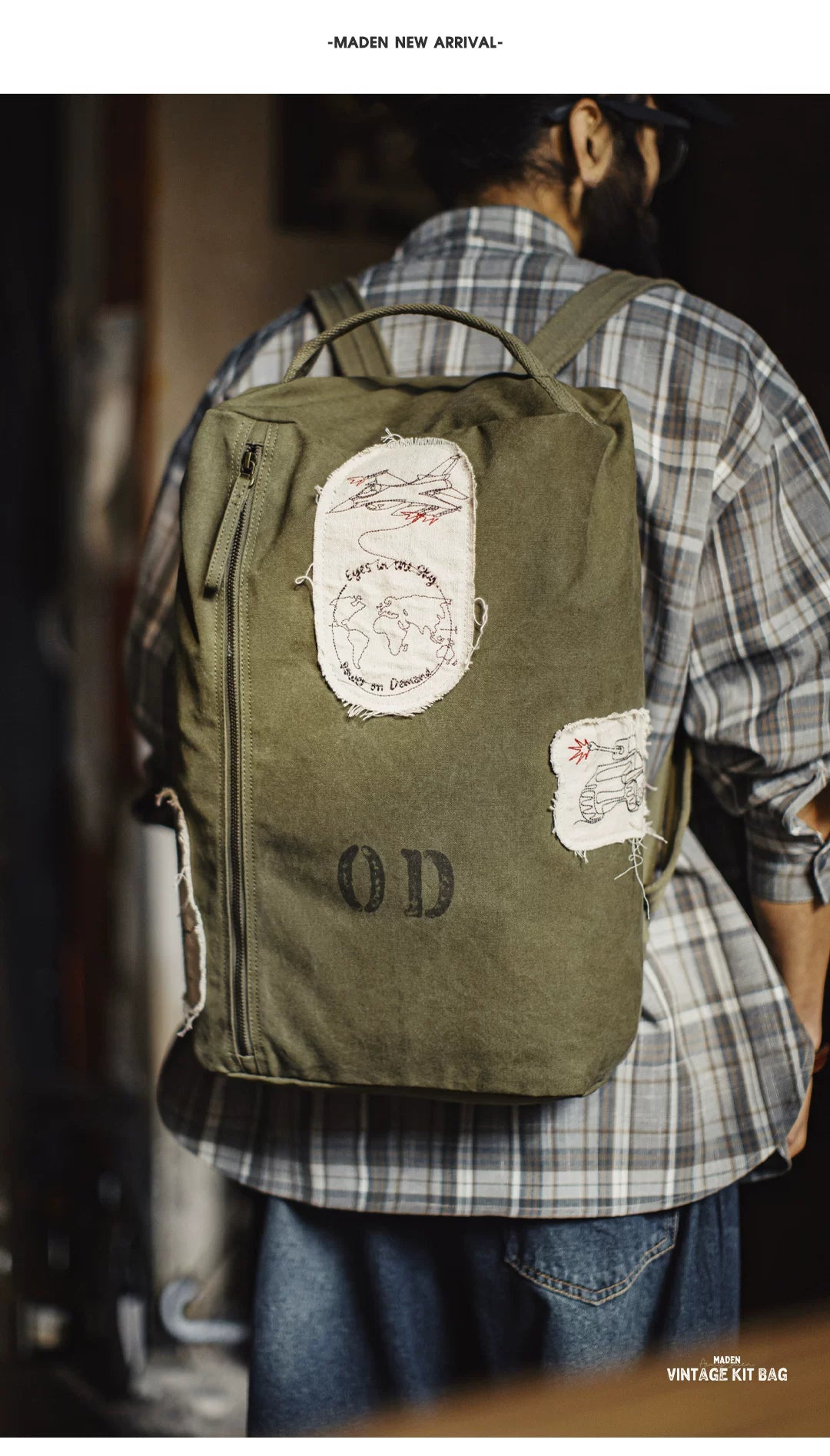 Madden Large Capacity Computer Backpack