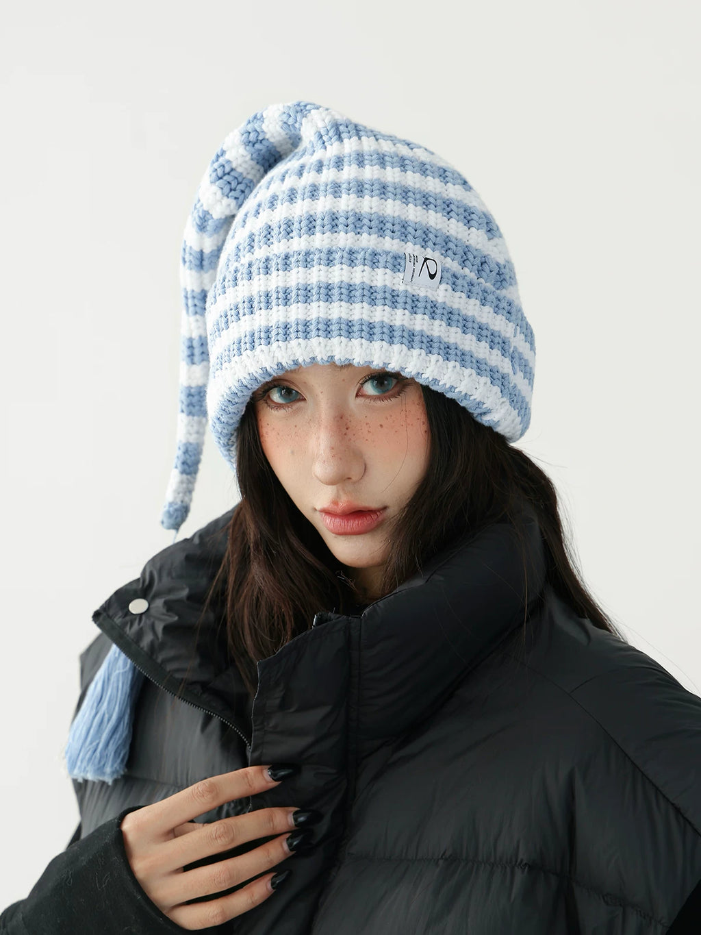 AceStudios Fun Side Label Wool Knitted Cap