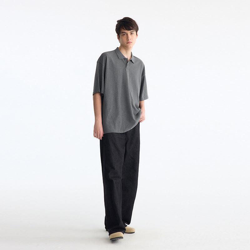 UNF Loose Lapel Casual Tee