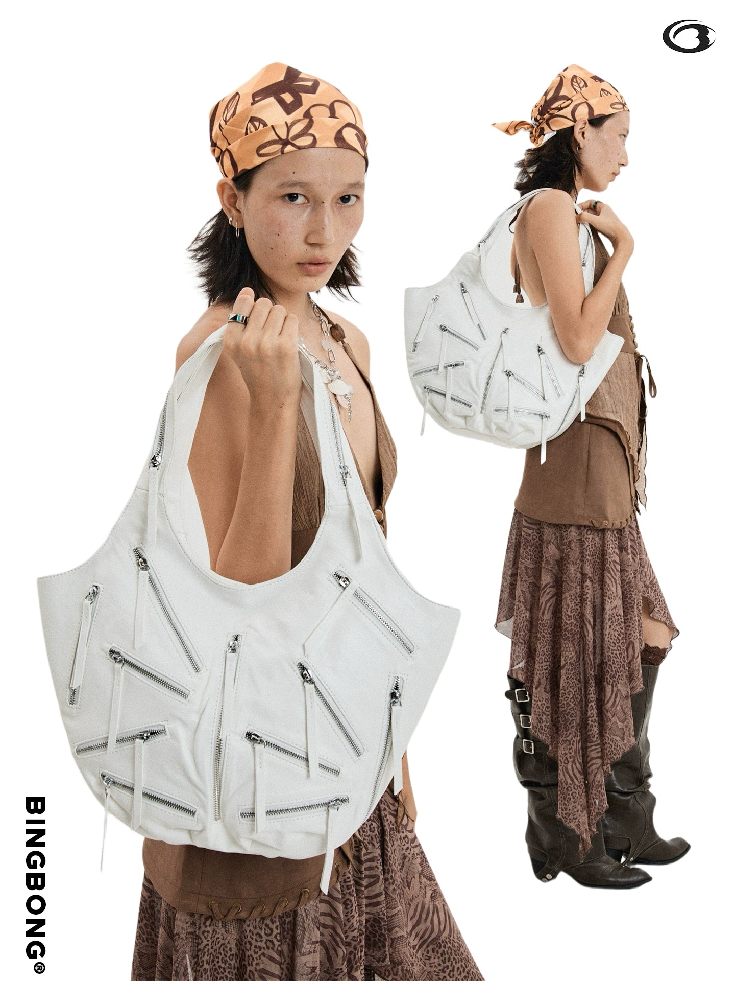 BINGBONG Simple Messenger Bag