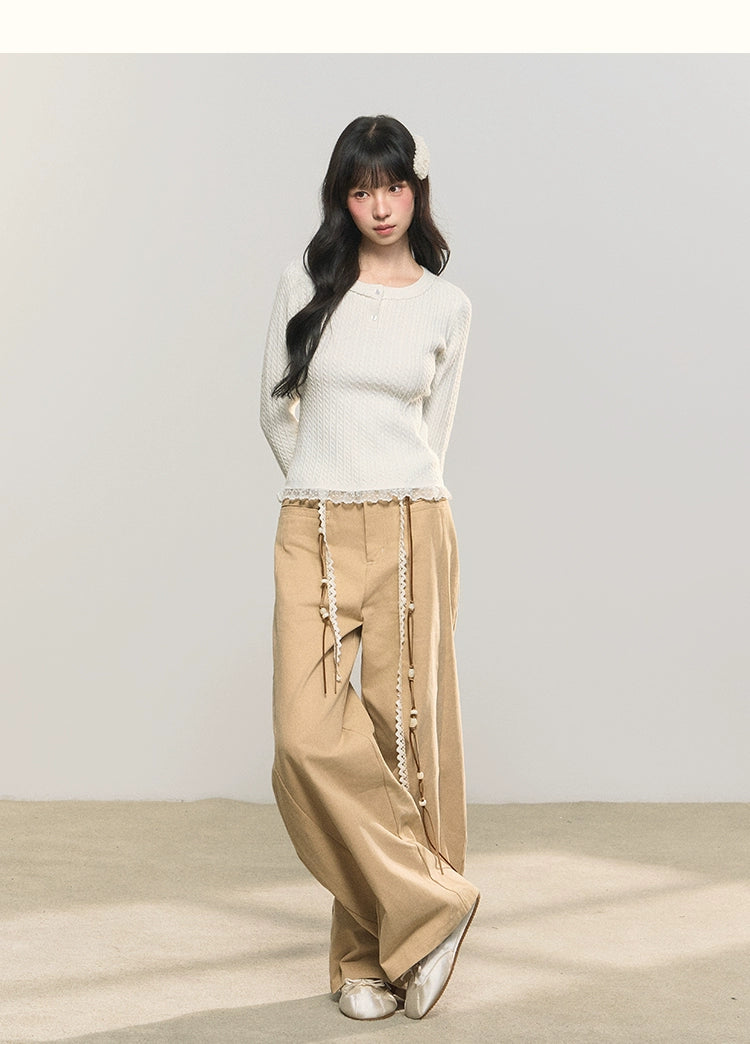 Umoumo Simple Versatile Twisted Knitted Cape