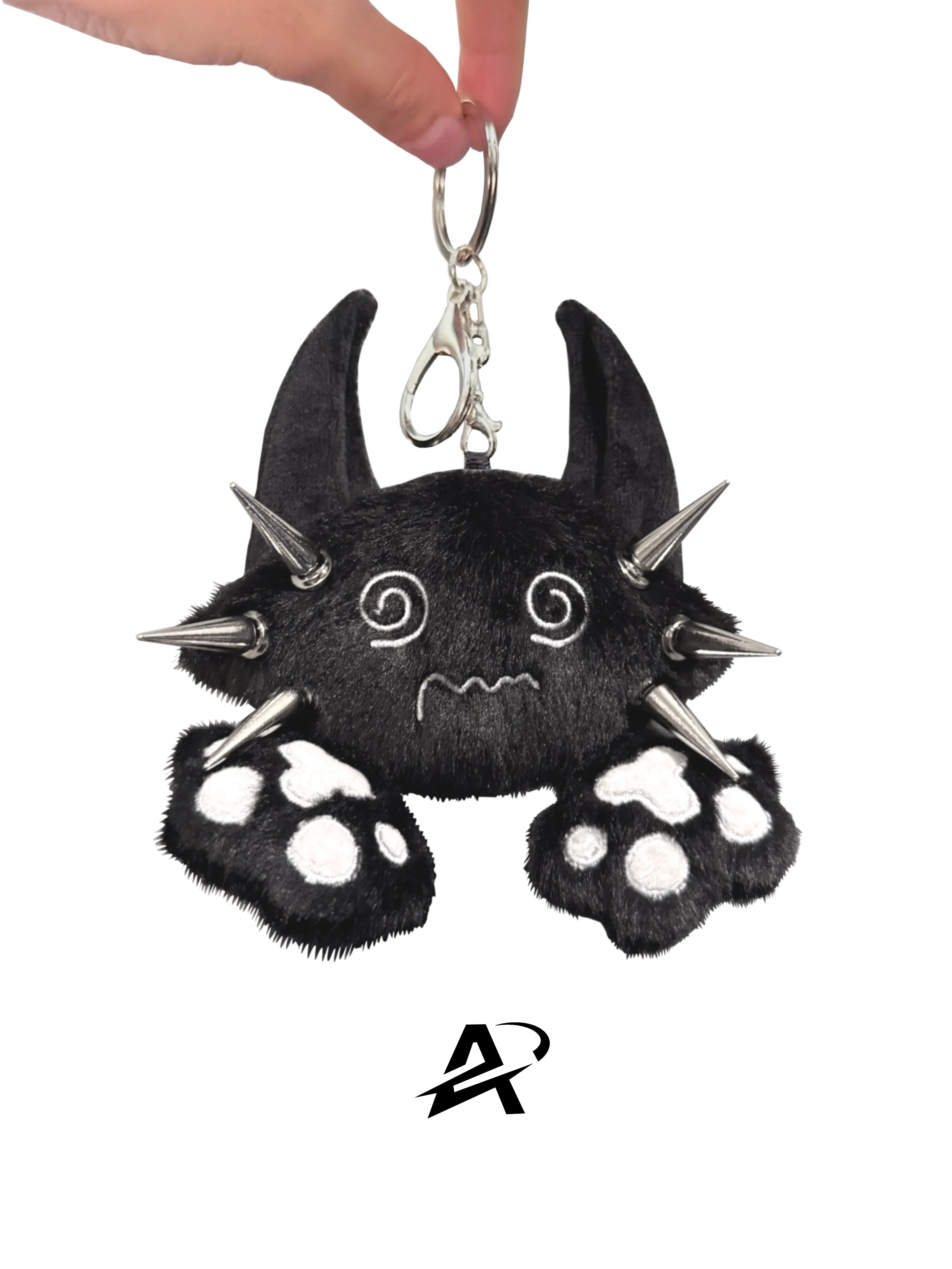 Antiphase Punk Demon Confused Meow Doll Pendant