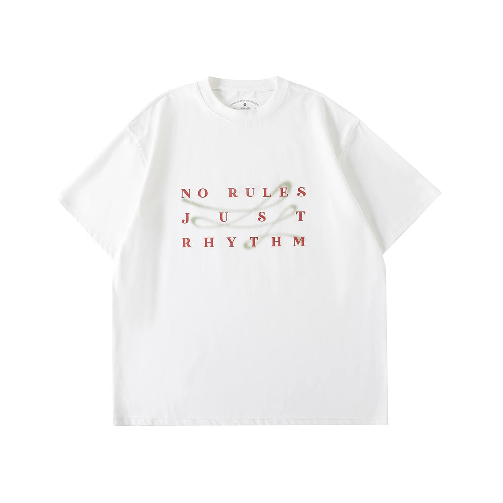 LR Cool Unreal Line Print Tee