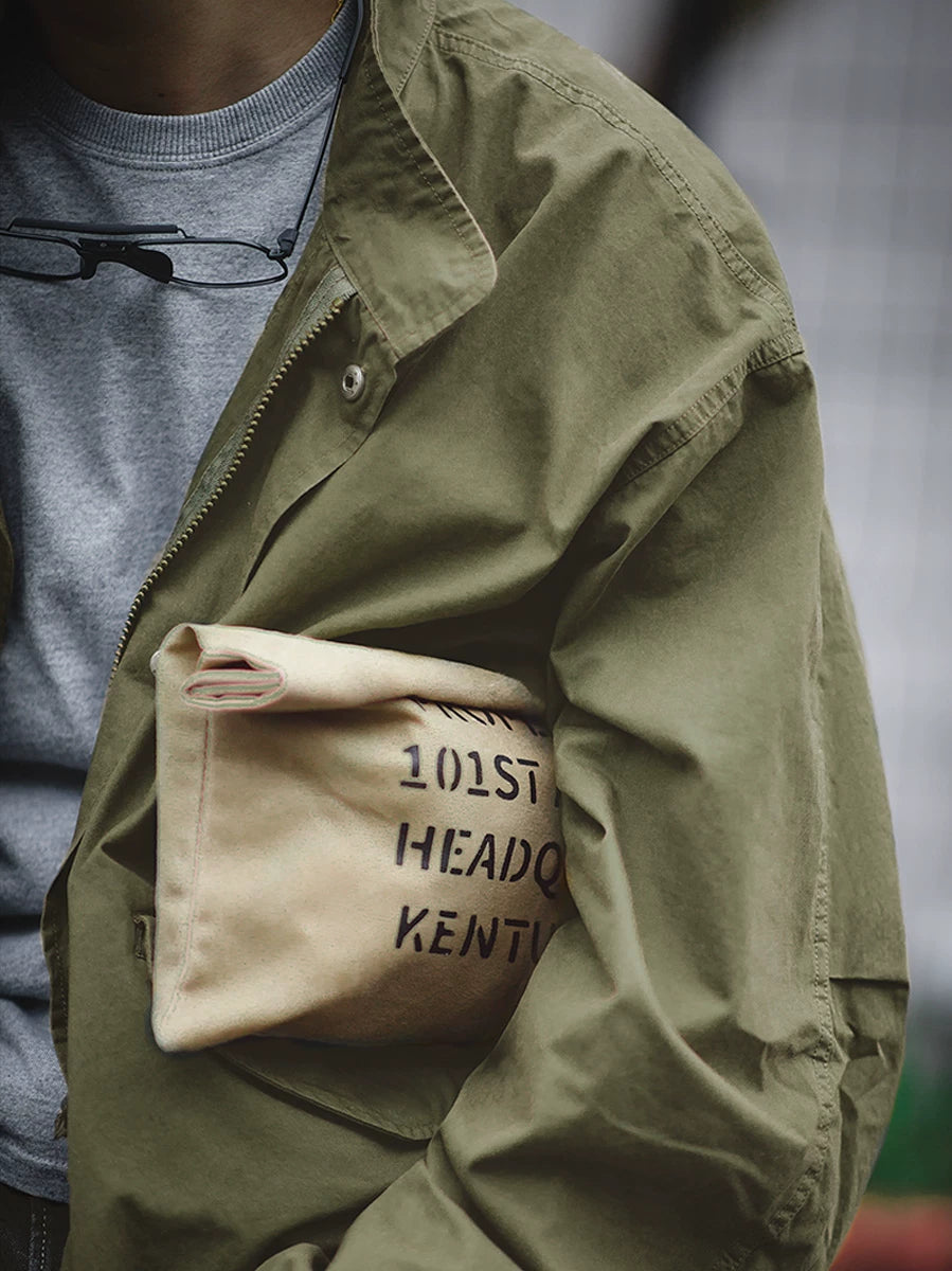 Madden retro M65 trench long coat