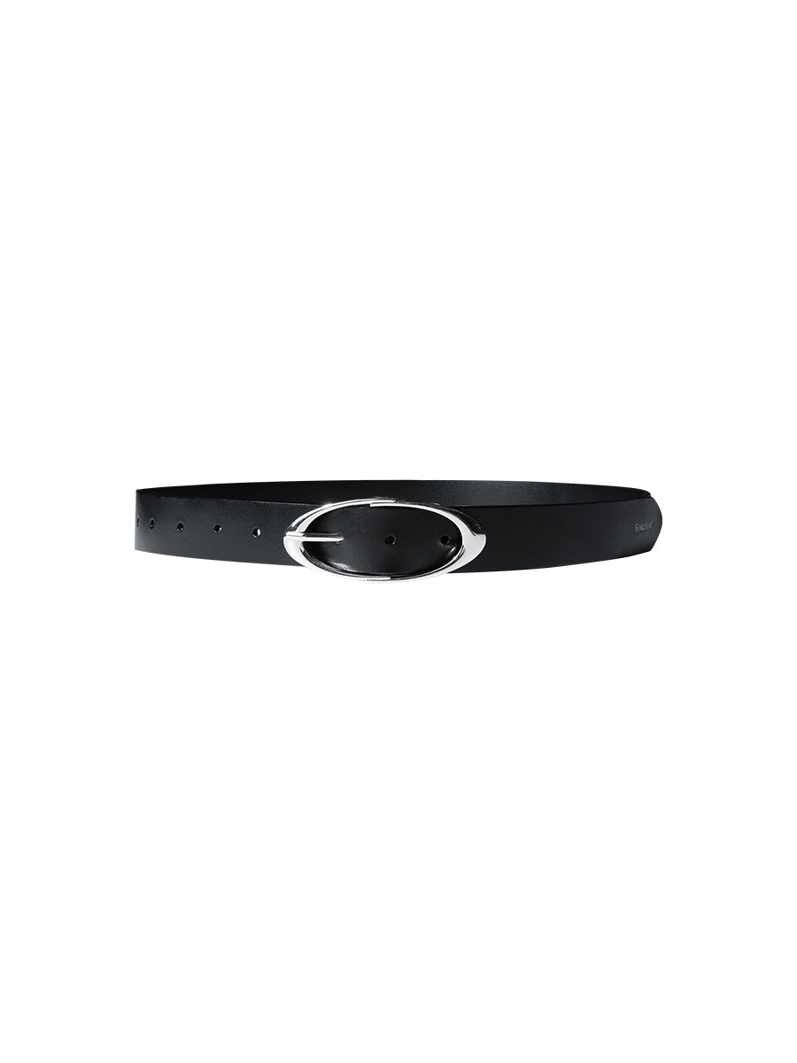 FUNKYFUN Simple and Versatile Metal Buckle Belt