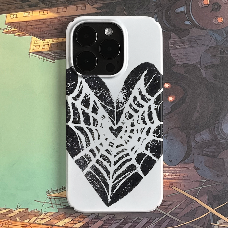 PBCASE X OQ Heart Iphone Case