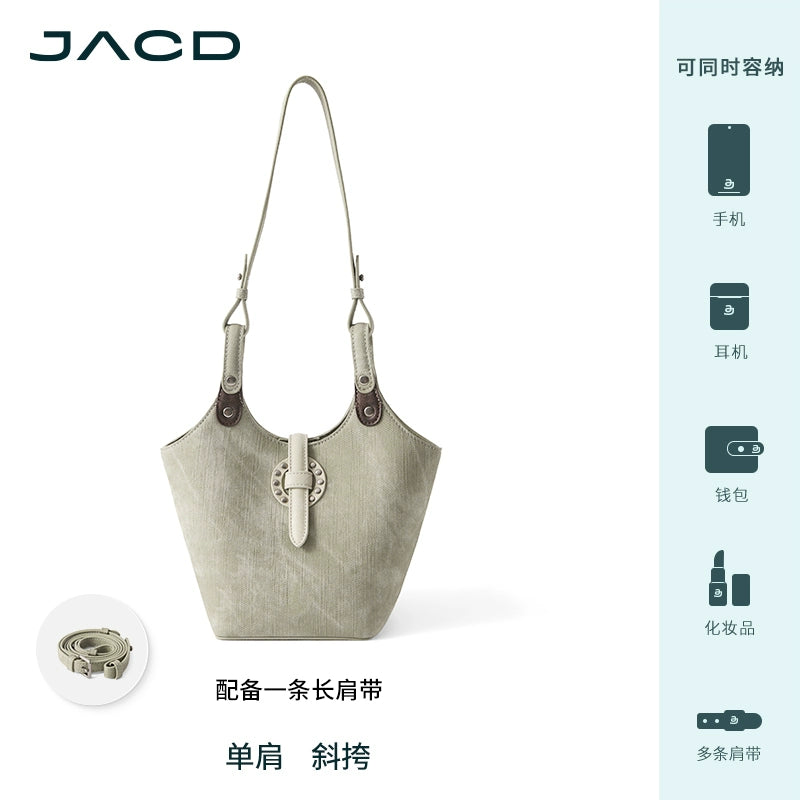 JACD Premium Sense Bucket Shoulder Messenger Bag