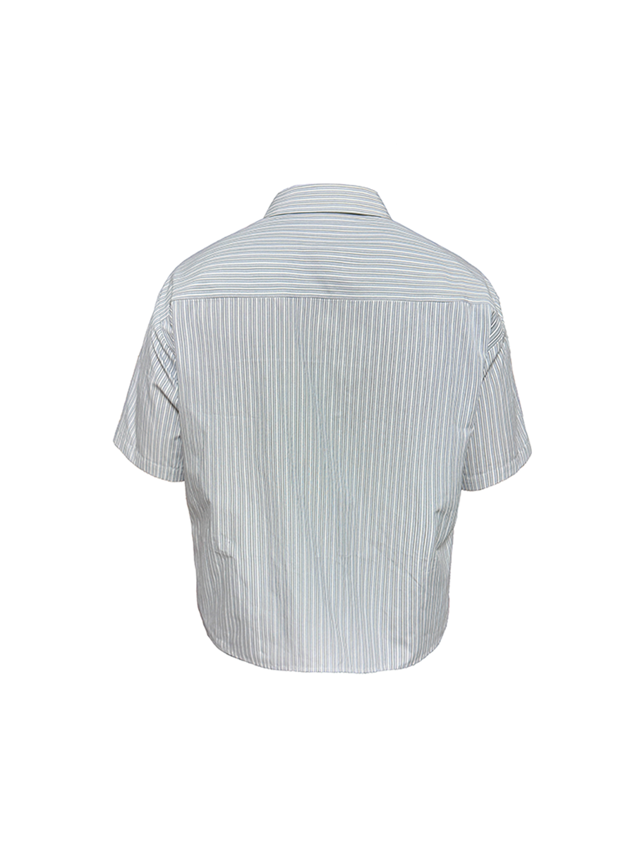 JCAESAR Arc Striped Short Sleeve Shirt