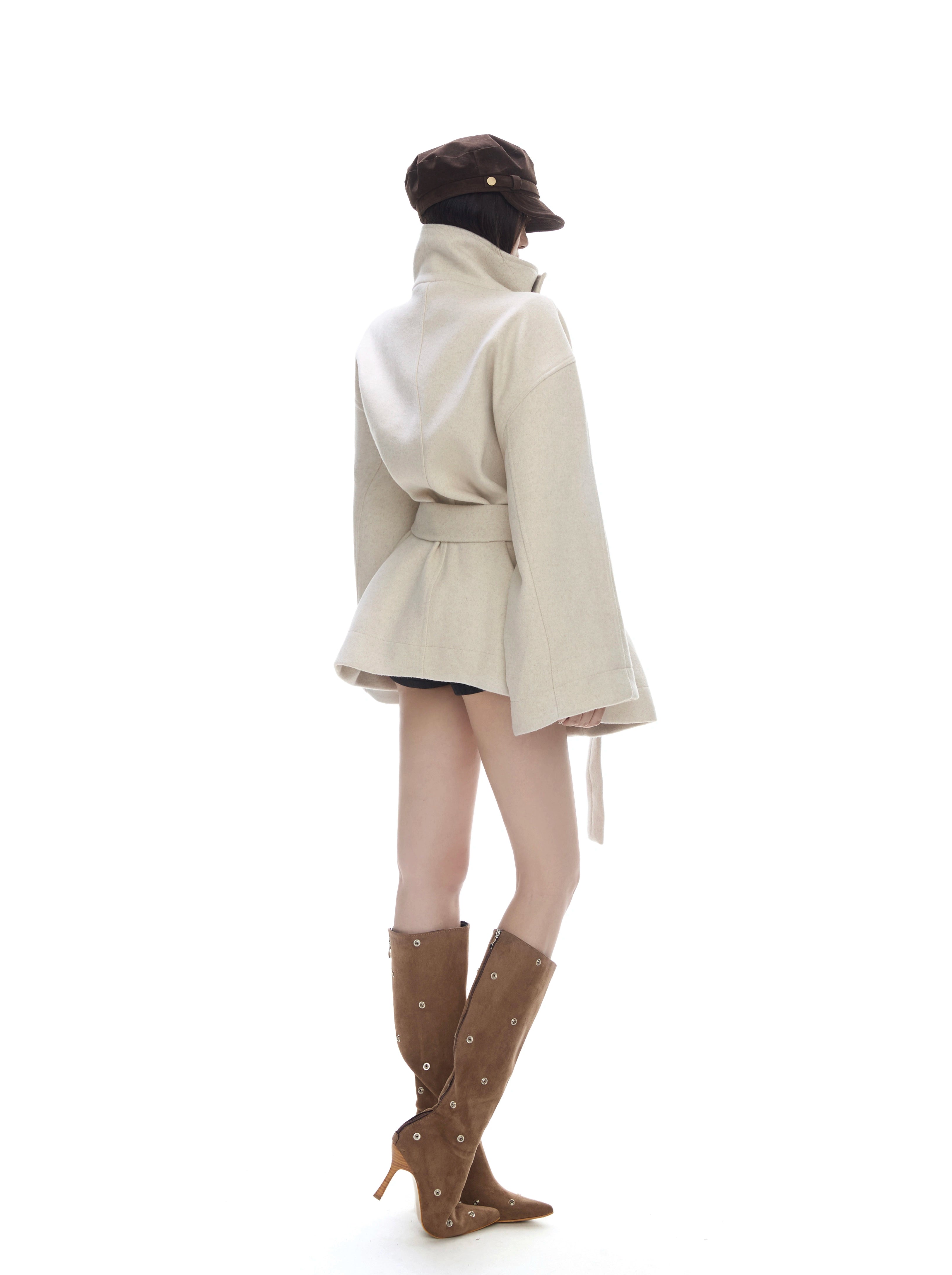 WITHMIN Loose and Thin Woolen Jacket