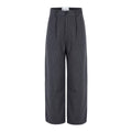 FTS Striped Thickened Wool Straight Loose Wide Leg Pants