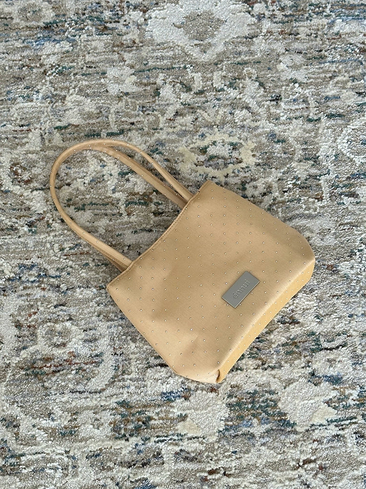 ENNUI Mesh Hot Drilling Transparent Underarm Bag