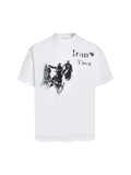 Ironthorn Wild West Denim Print Loose Tee