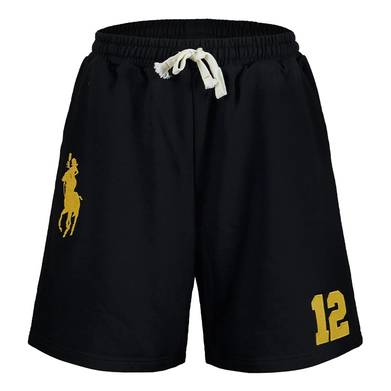 Remedy Embroidered Loose Casual Shorts