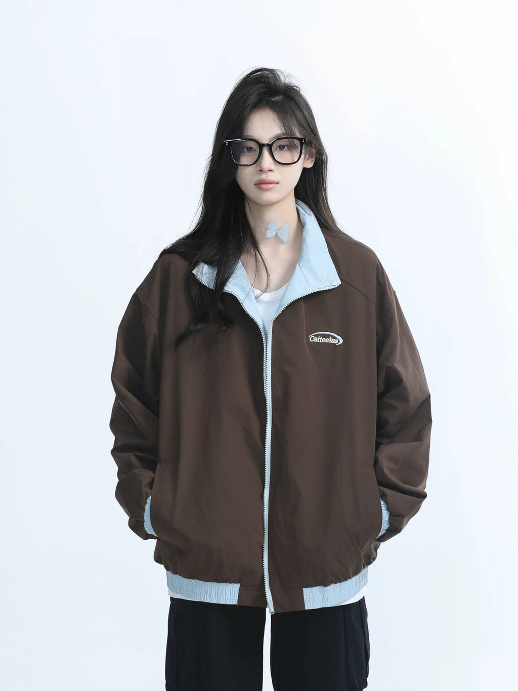 Zuocisankon Vintage Two-sided Loose Jacket