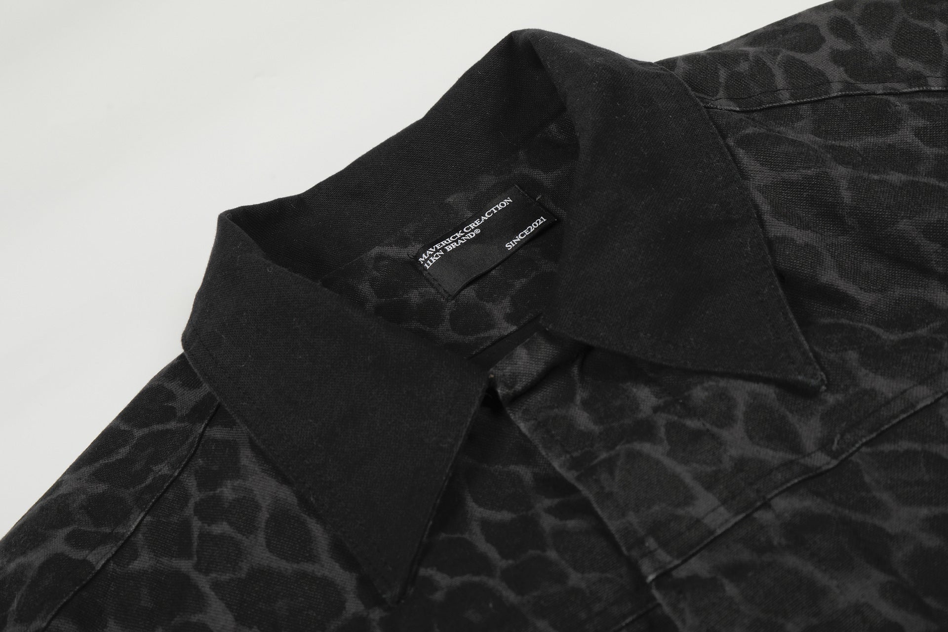 11KN Vintage Leopard Print Tooling Jacket