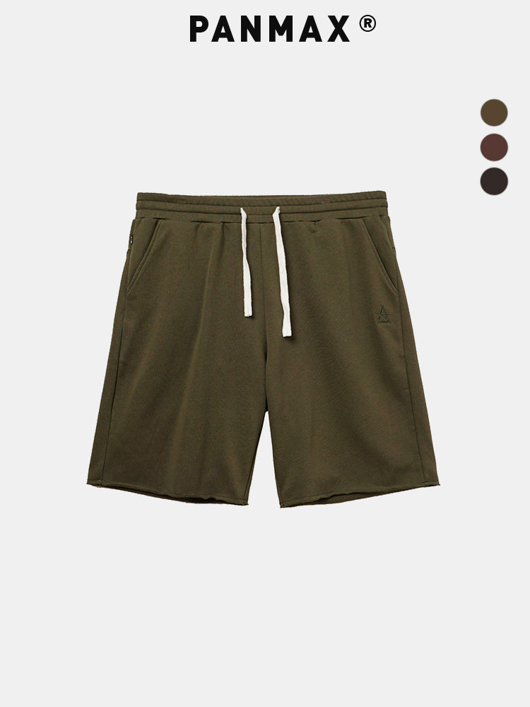 PANMAX American High Street Retro Washed Old Drawstring Shorts