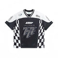 WildX Mesh Jersey Retro Trend Breathable Tee