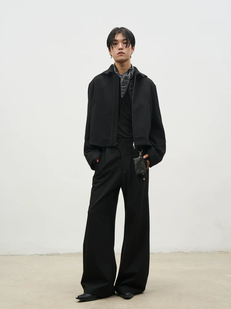 Southfish Wide-leg A-line Trousers