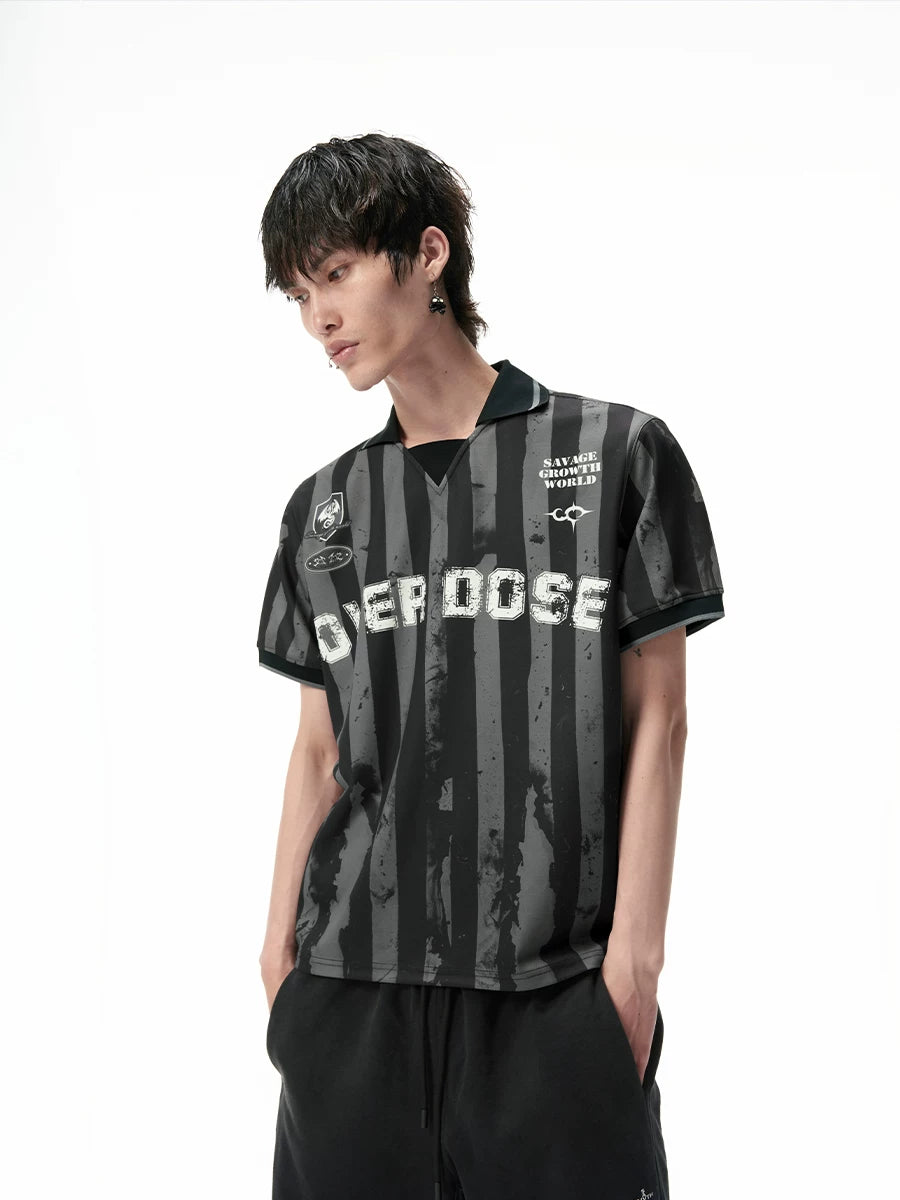 SGW Retro Front Shoulder Quick Drying Cool Tee