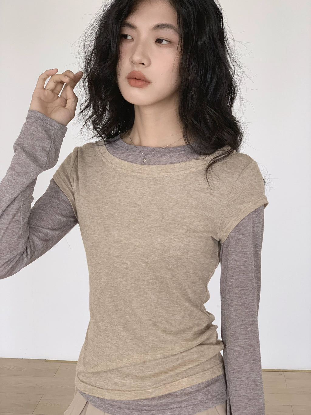 EM Slim Fit Two Piece Long Sleeve