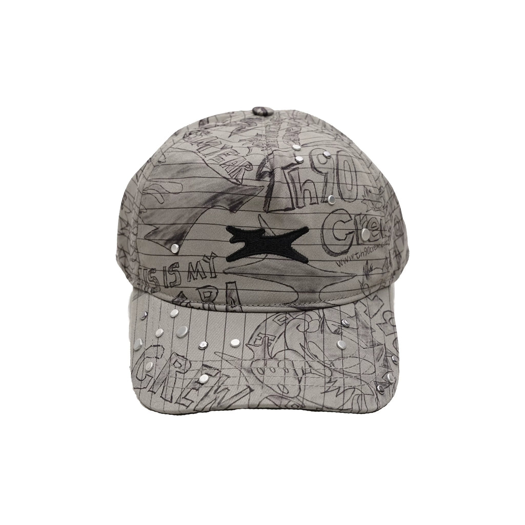 TH90 Rivet Graffiti Baseball Cap