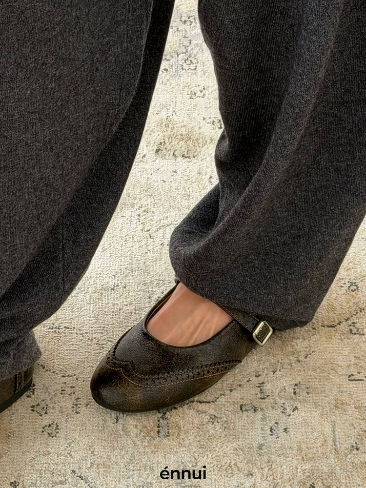Ennui Vintage Pumps Flat Shoes