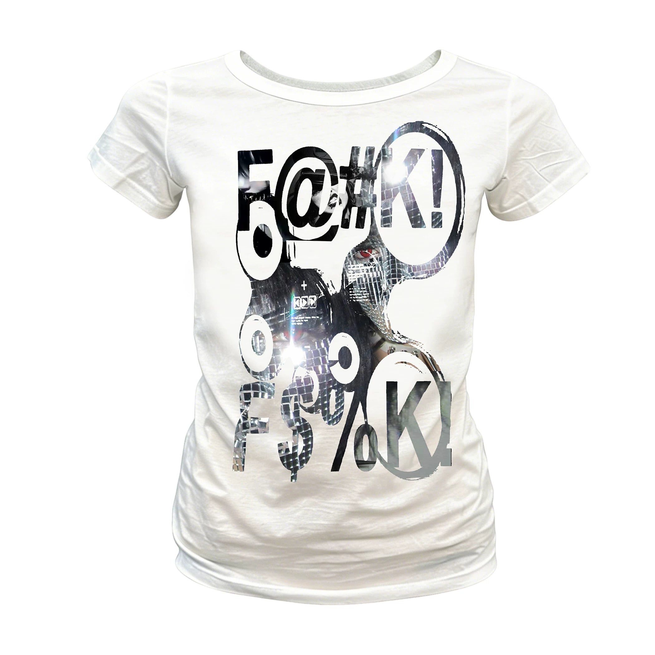 PAIKI Pulse Font Portrait Slim Fit Front Shoulder Tee