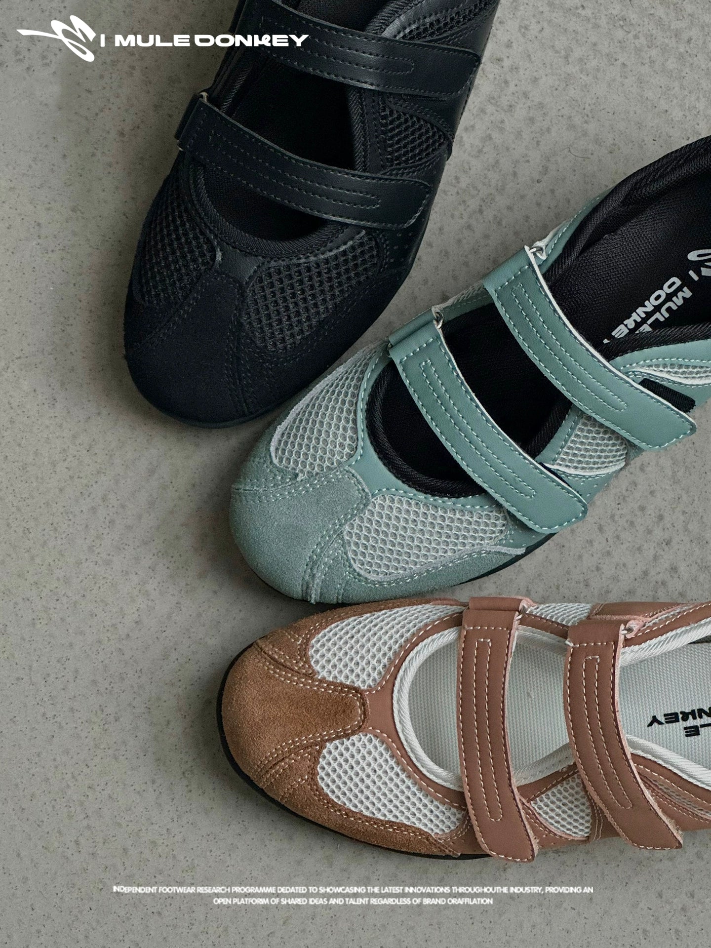 Donkey Niche Hollow Flat Mary Jane Shoes