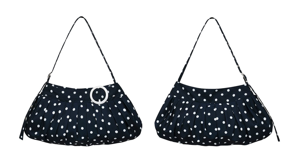 Costustoot Striped Polka Dot Underarm Shoulder Bag