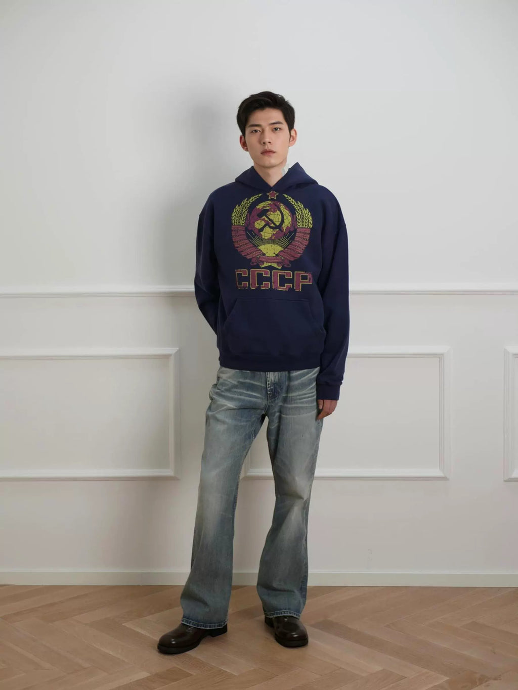 NO LOGO Short Casual Versatile Sweater