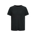 Sameuoo Front Shoulder Slim Striped Tee