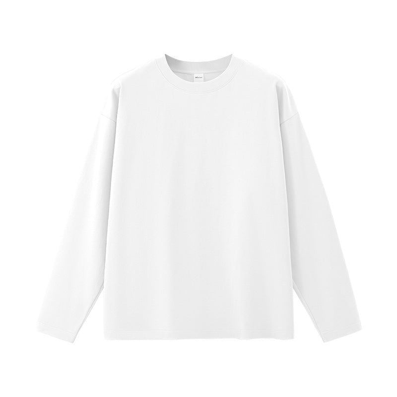 Inflation Casual Versatile Heavy Long Sleeve Bottom Shirt