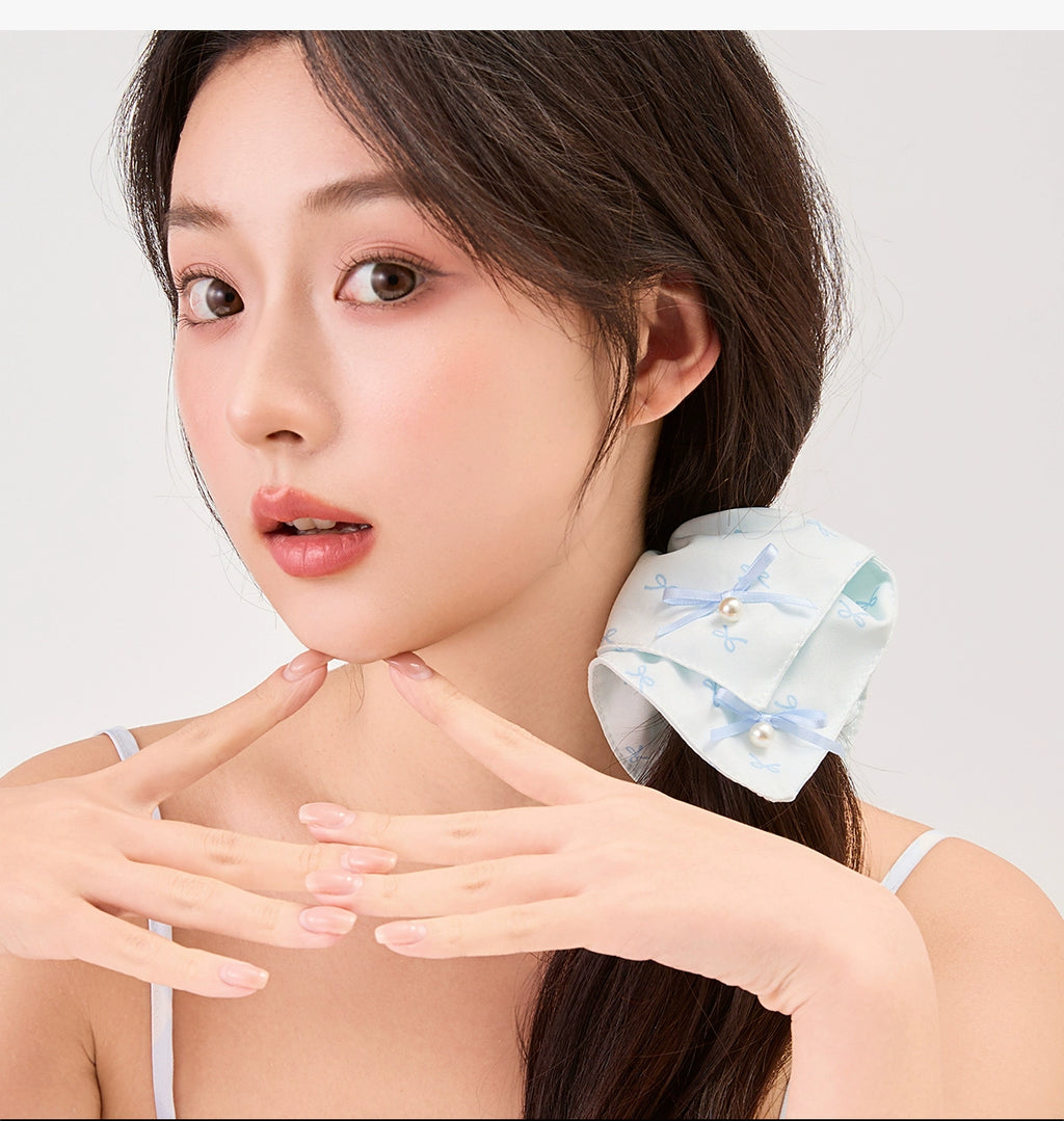 DODOGOGO Sweet Girl Wind Square Towel Hair Band