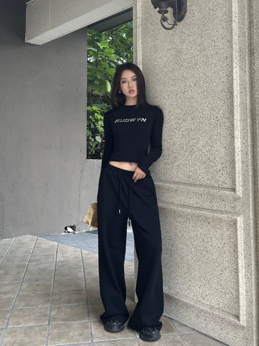 Audwyn Loose Straight Skinny Sweatpants