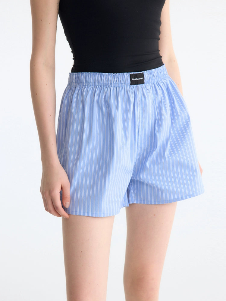 Madeinerror Loose-fitting Home Boxer Shorts and Beach Pants
