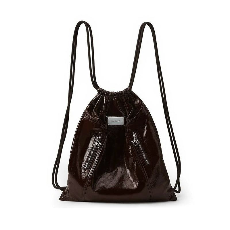 SmoSmos Drawstring Garbage Bag Backpack