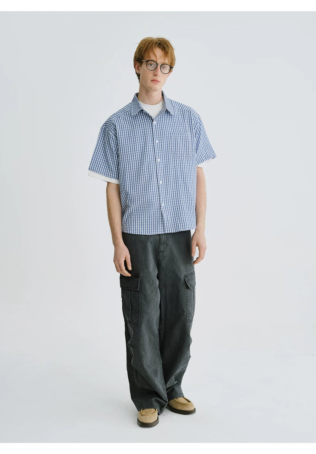 LIVINGTOWN Retro Casual Loose and Old Overalls