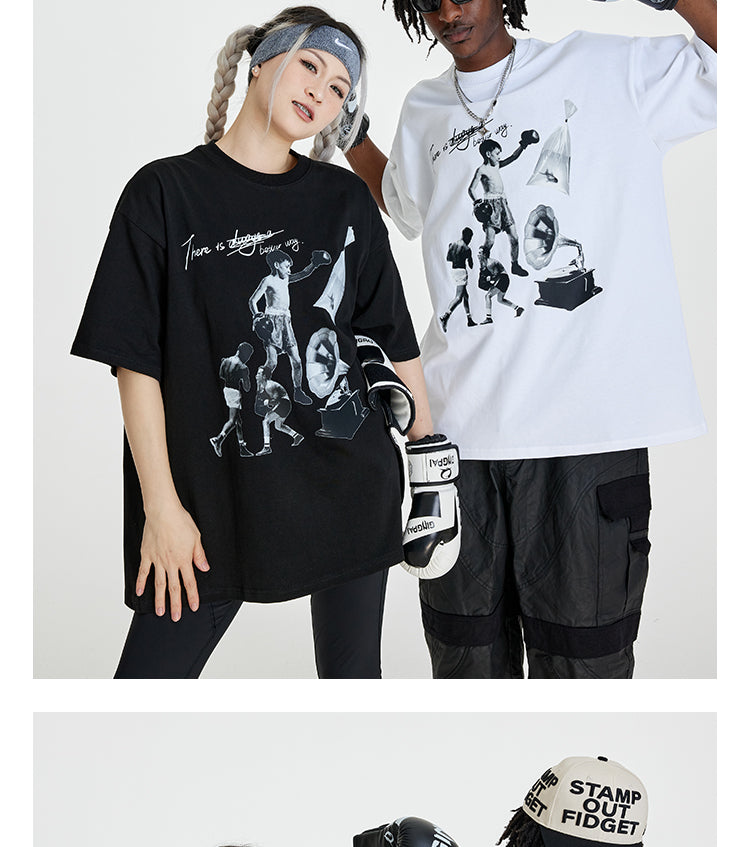 76th Human NMK Boxing Boy Heavy 100% Cotton Tee