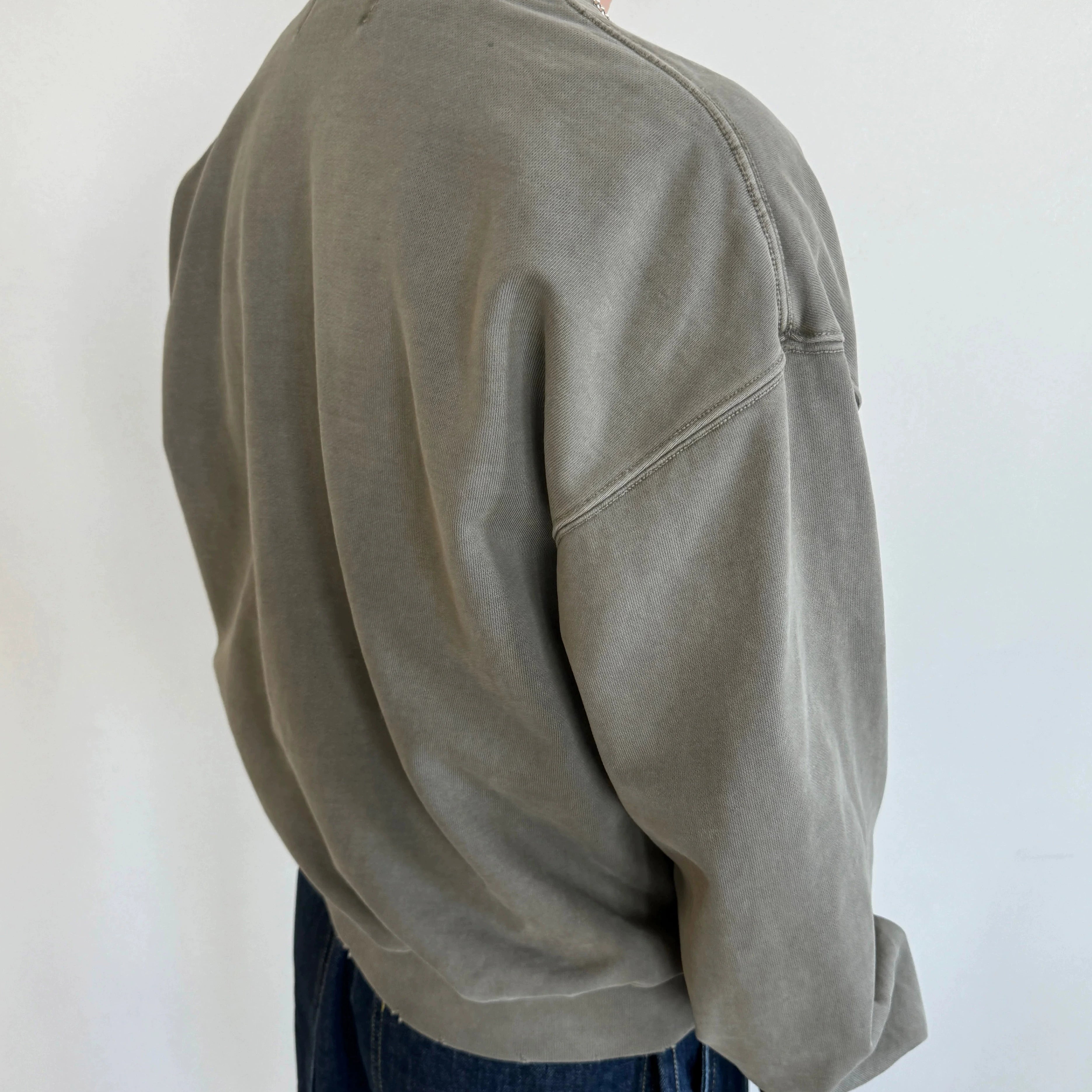 Anniehall Crew Neck Destroy Made Old Sweater